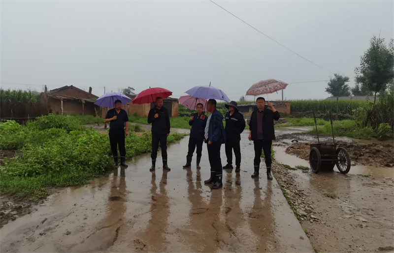 山西省山阴农牧场开展雨灾再排查
